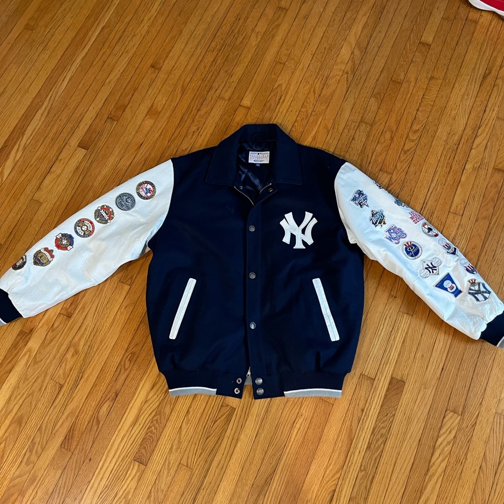 New York Yankees 26X World Series Champions Varsity Jacket